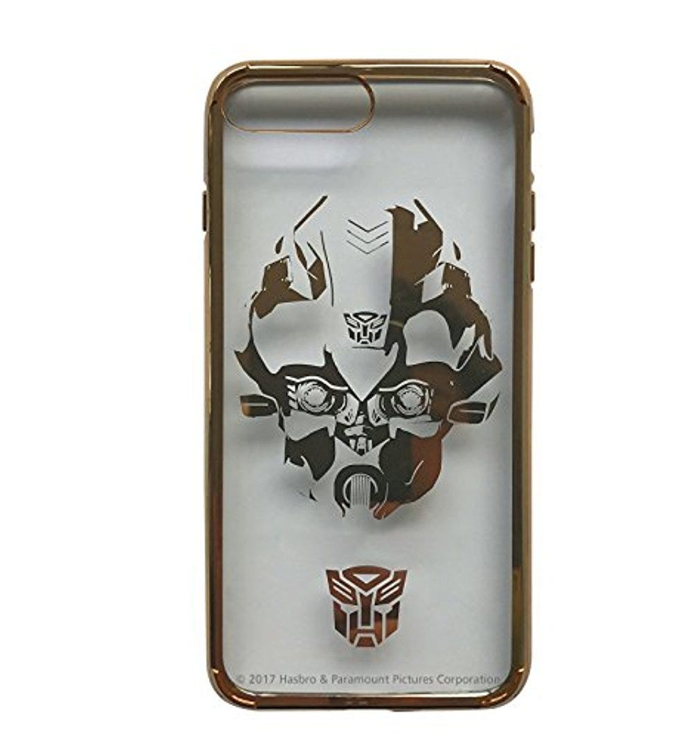 Transformers Phone Case - BUMBLEBEE GOLD Clear For iPhone 7 Plus, 8 Plus