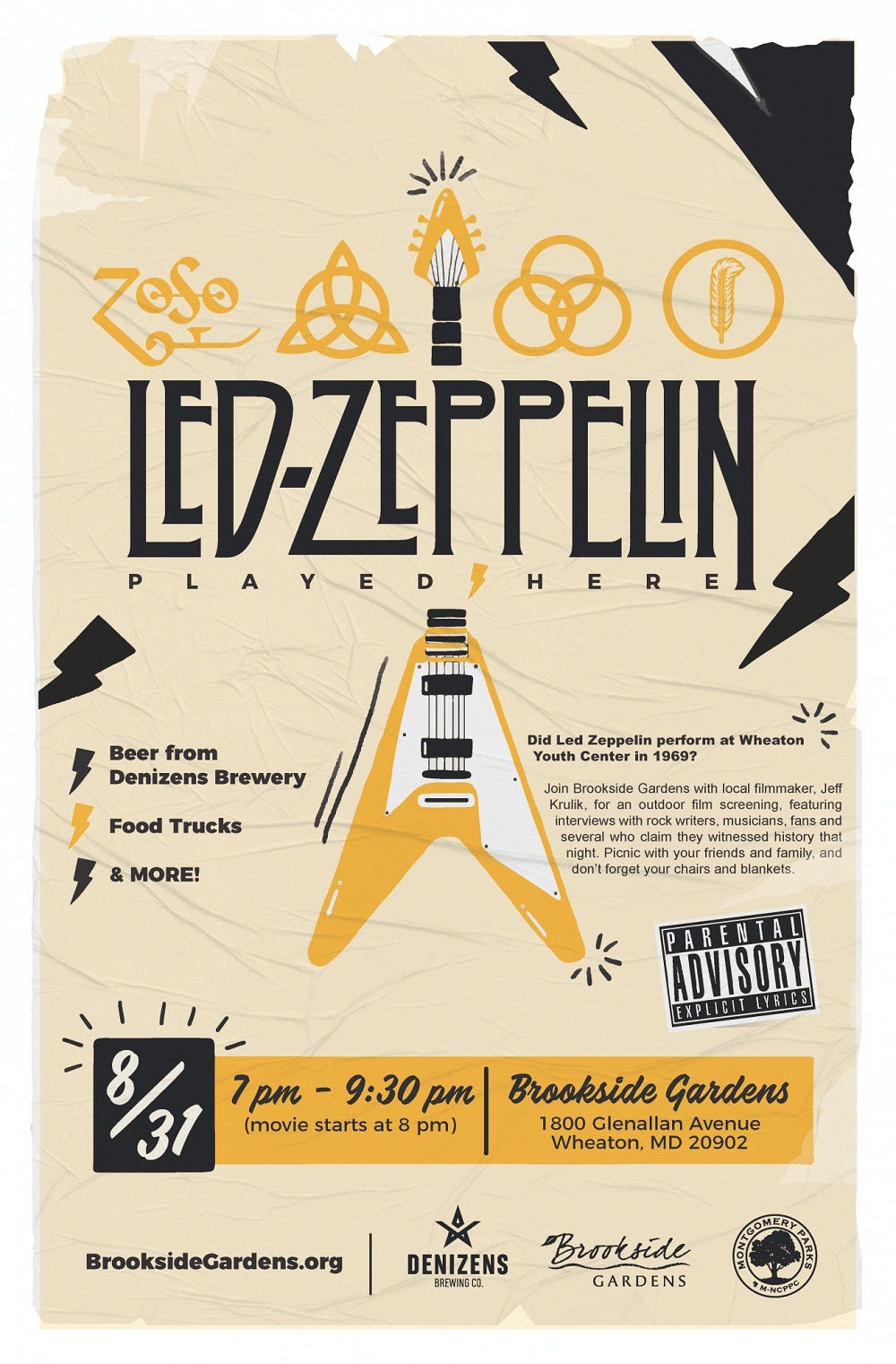 Led Zeppelin Played Here (2014) | Poster