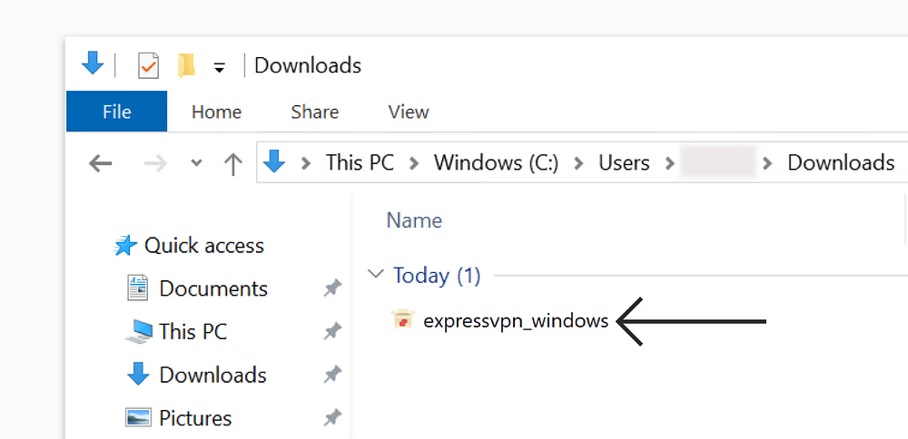 Downloading ExpressVPN