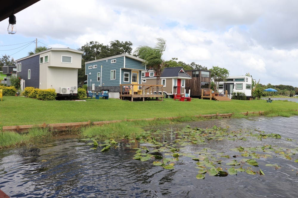 A tiny house community in Florida.