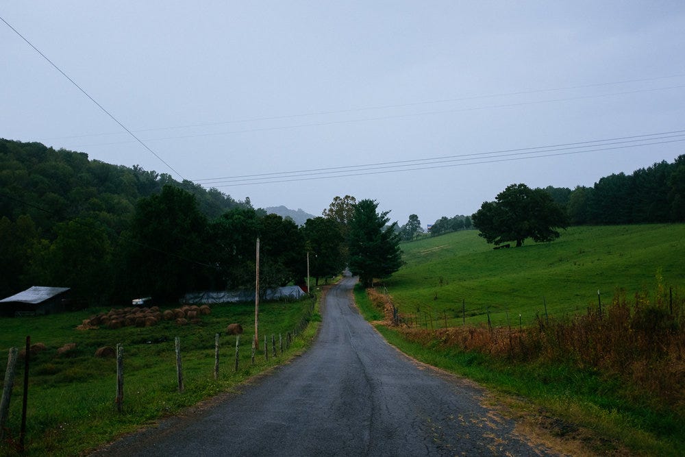 Near Charlottesville, Virgina