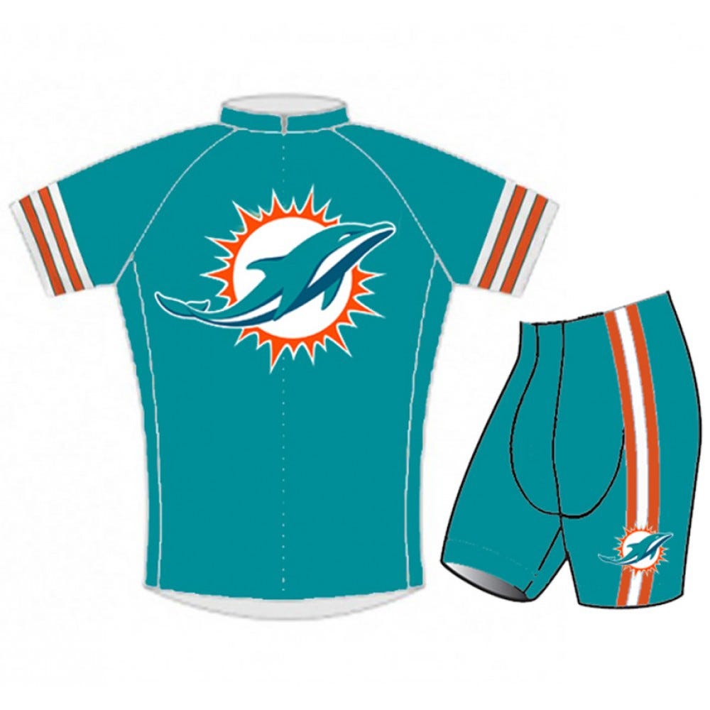 NFL Miami Dolphins Cycling Jerseys Miami Cycling Jersey