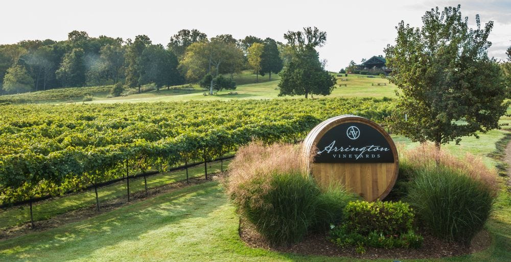 Image of Arrington Vineyards in Arrington, TN