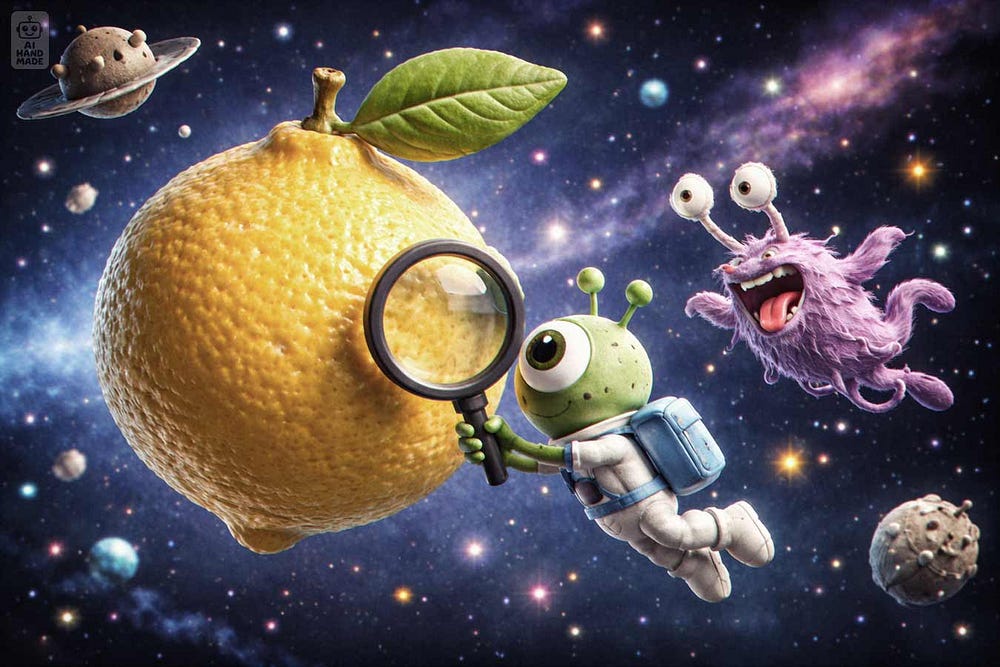 Planet in the shape of a lemon