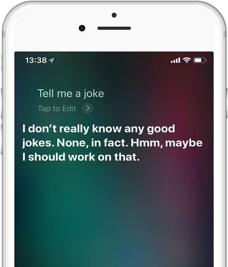 Asking AI to tell a joke