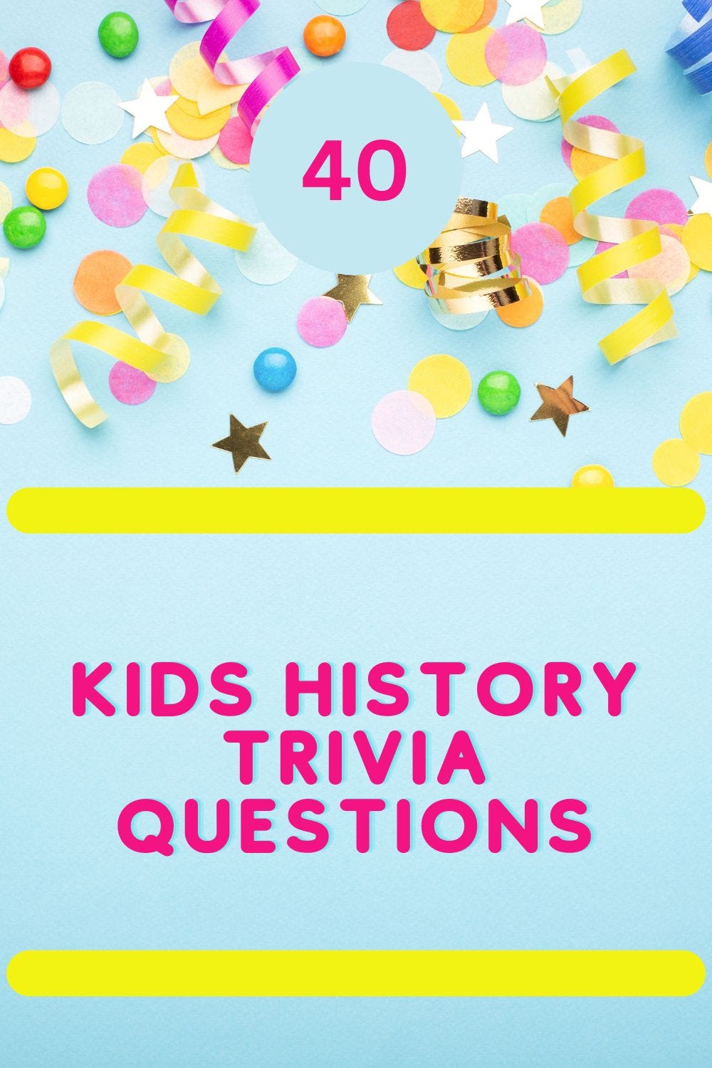 40 Kids History Trivia Questions