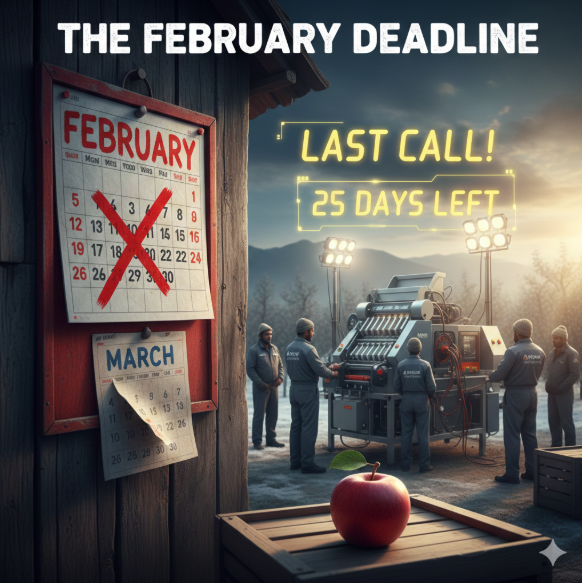 The February Deadline: Why Waiting Until March Could Cost You Your Apple Harvest