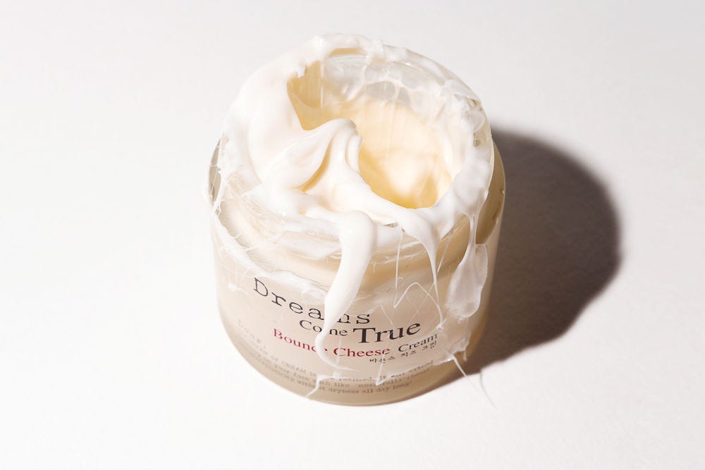 11 Unusual Korean Beauty Products with Really Weird Ingredients - enprani bounce cheese cream