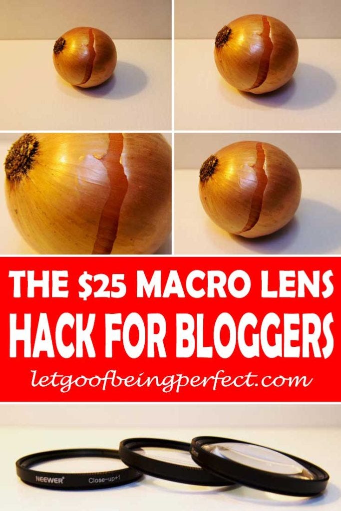 Instead of buying an expensive macro lens for your digital camera, try out this $25 hack to get closer photographs. Great for bloggers to save money!