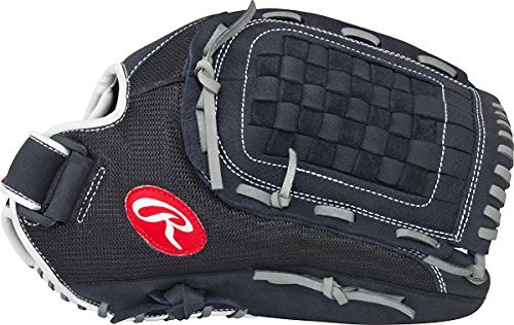 Rawlings  Renegade Series Pro Mesh Back Glove, Black, 14, Worn on Left Hand