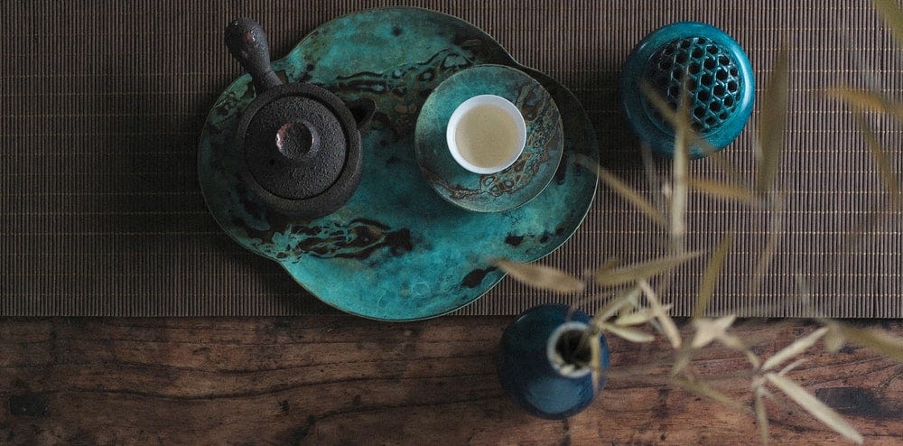 Chinese tea cup set