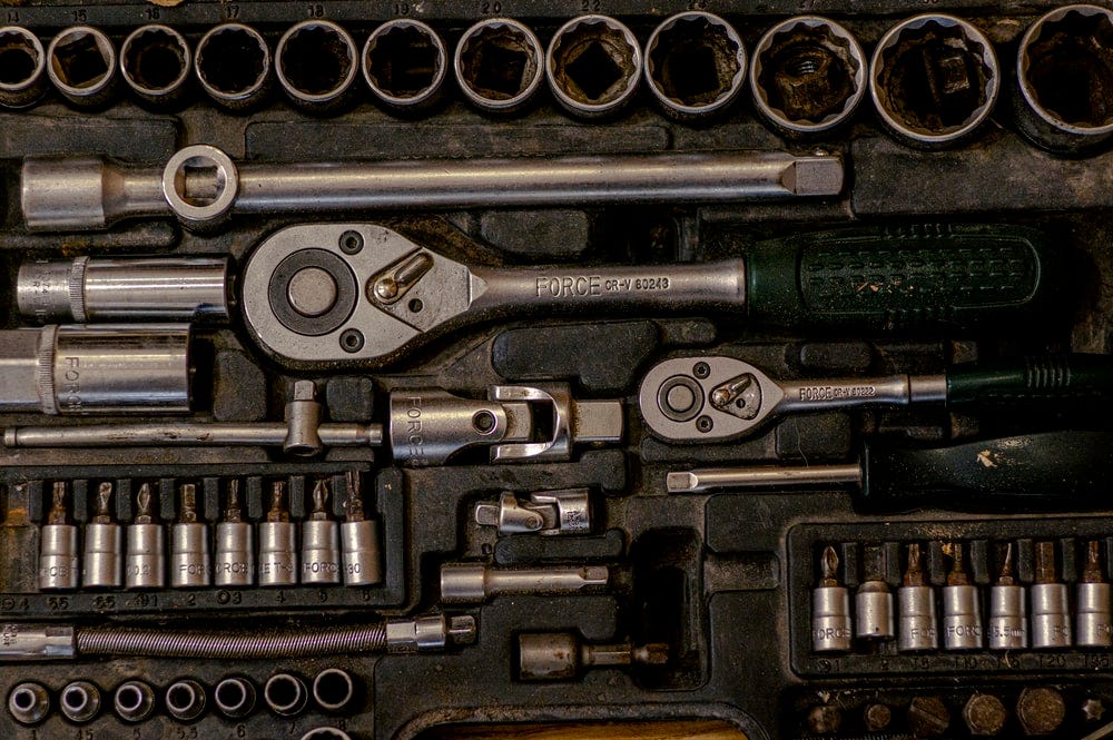 Old set of wrenches