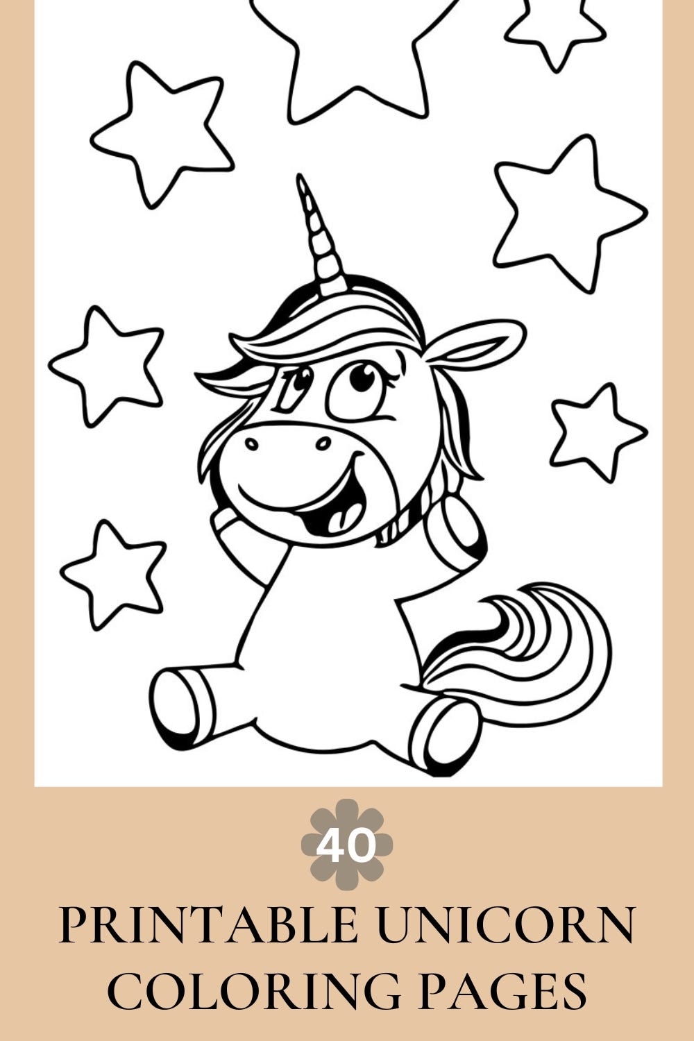 40 Free Printable Unicorn Coloring Pages