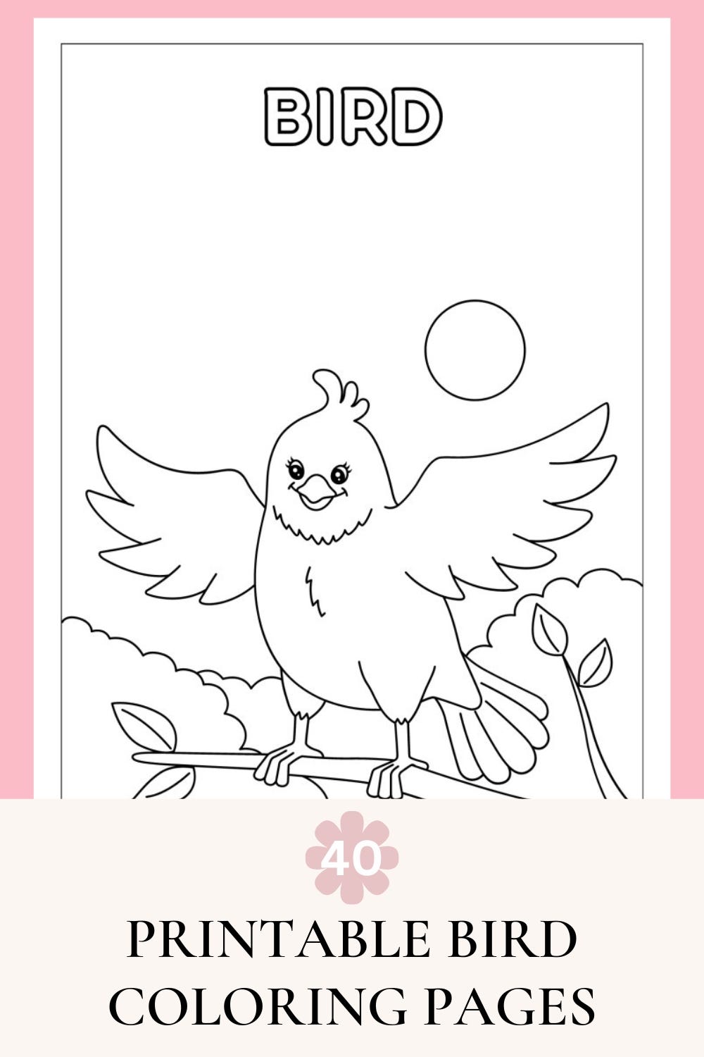 40 Free Printable Bird Coloring Pages