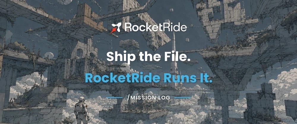 A Pipeline Is a File. Running It Is the Work.