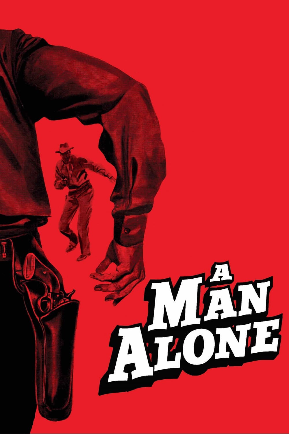 A Man Alone (1955) | Poster