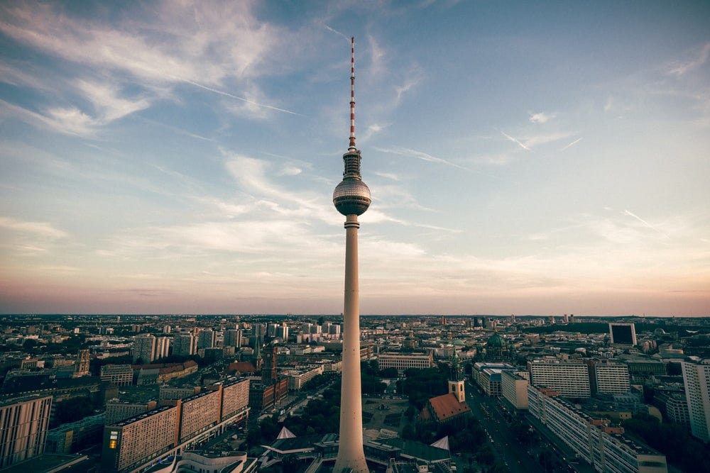 Berlin TV tower — Alexanderplatz