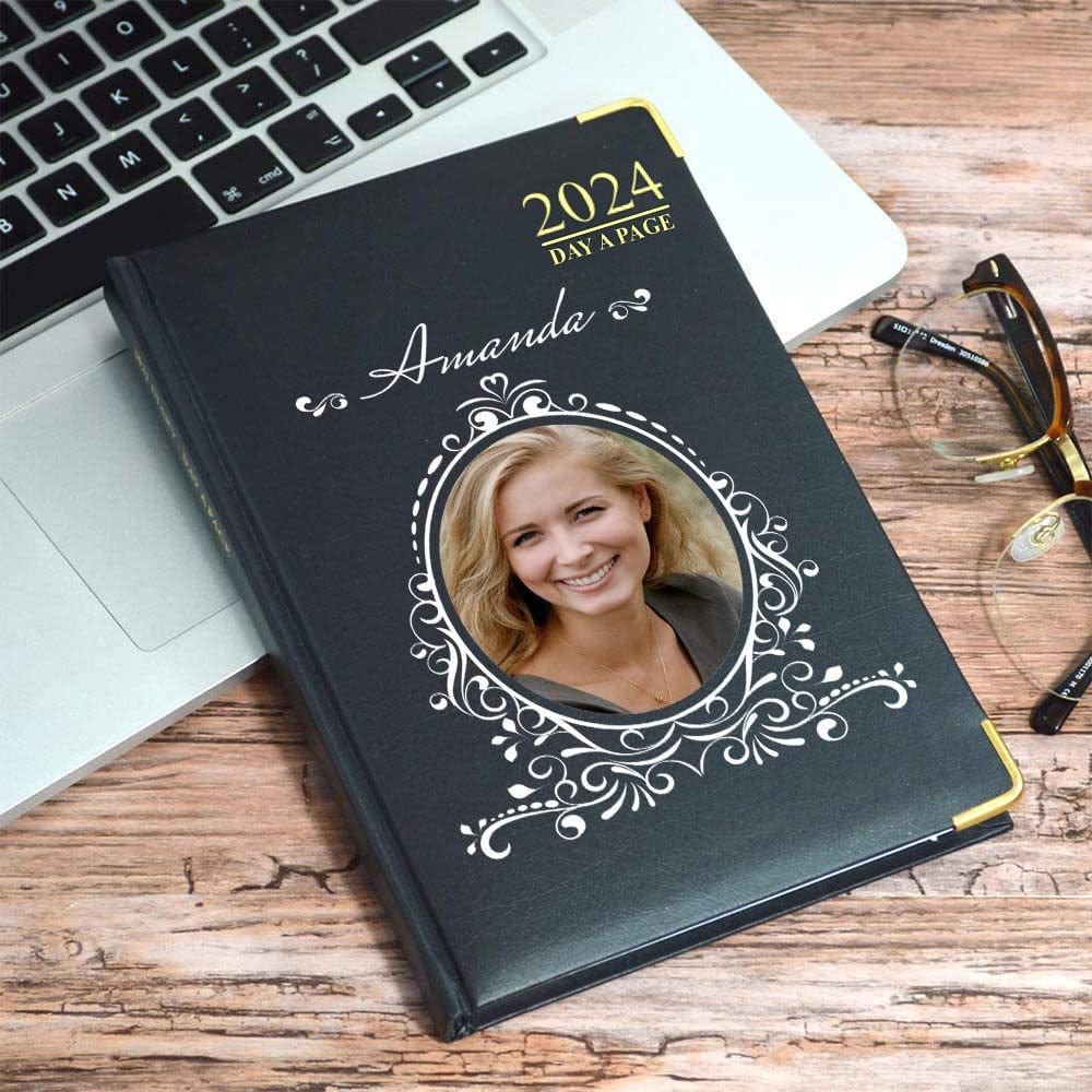 Personalised Diary 2024 With Ornate Photo Design