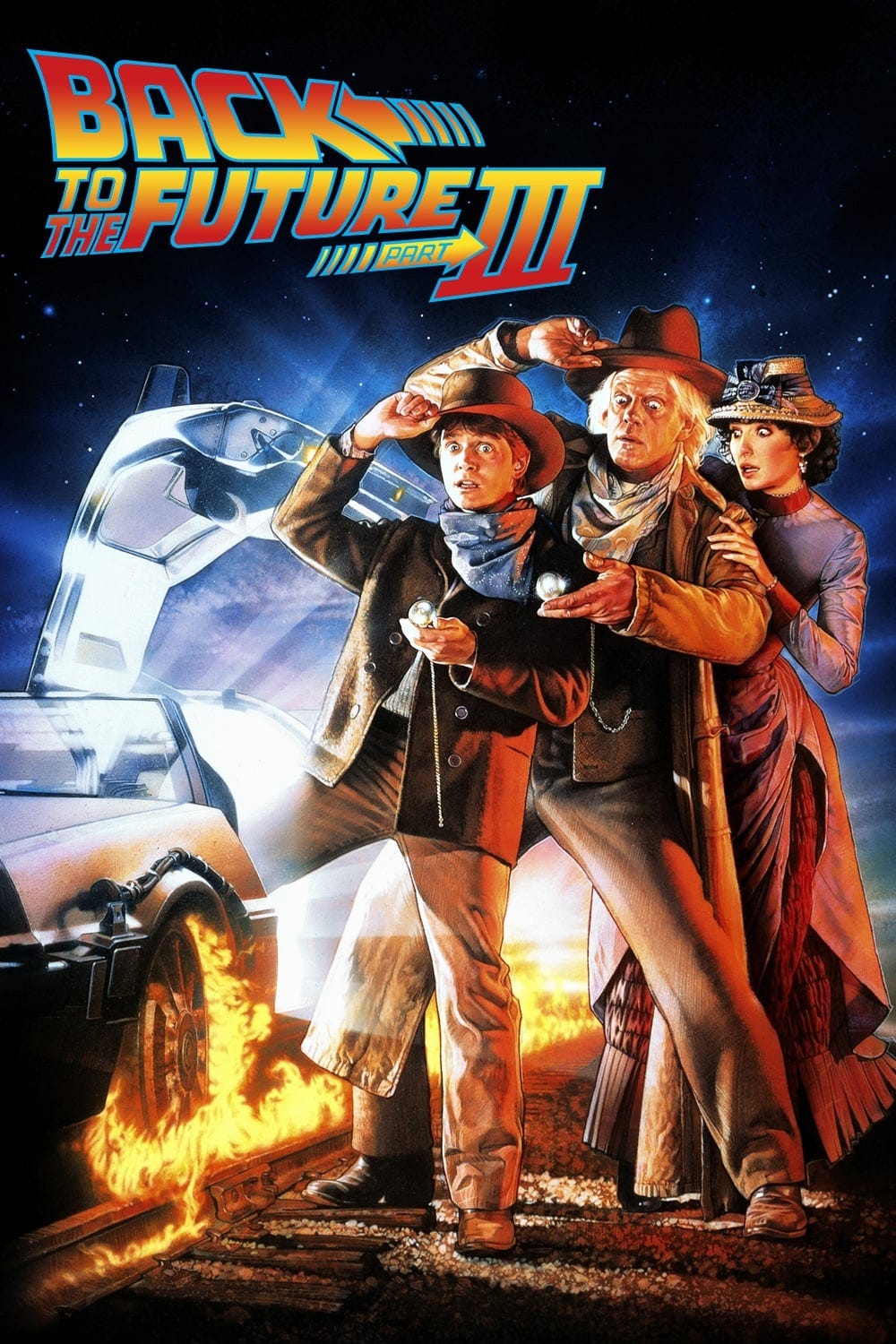 Back to the Future Part III (1990) | Poster