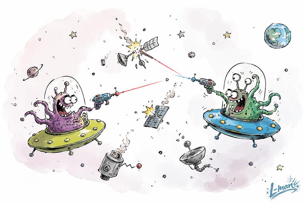 Special lasers must map space debris
