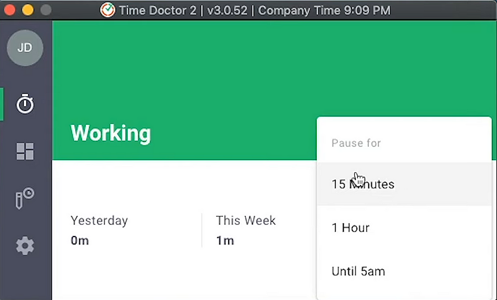 Time Doctor’s billable hour tracking functionality