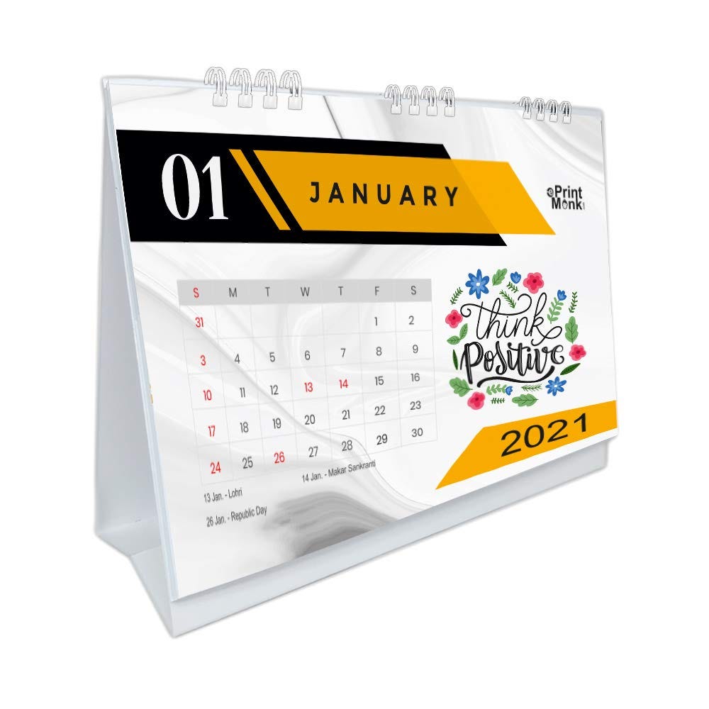 2021 desk calendar