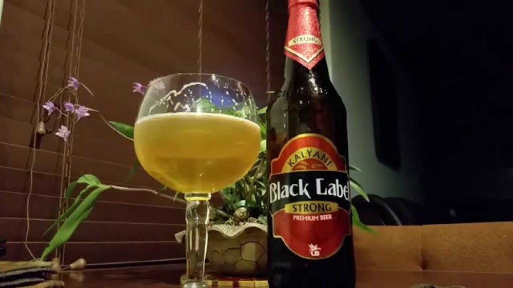 Best Beer Brands in India_Black Label Kalyani Beer