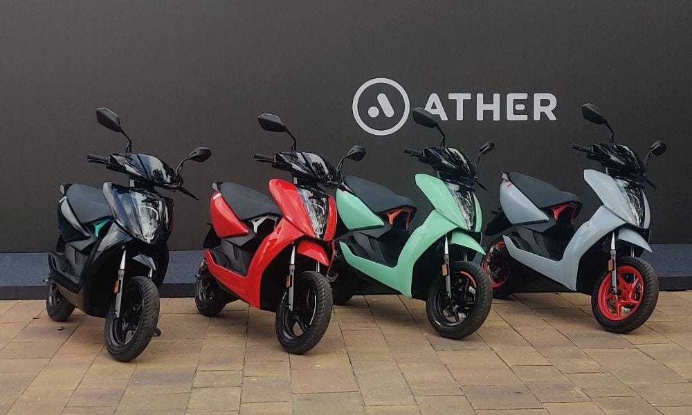 Ather Showroom in Bangalore