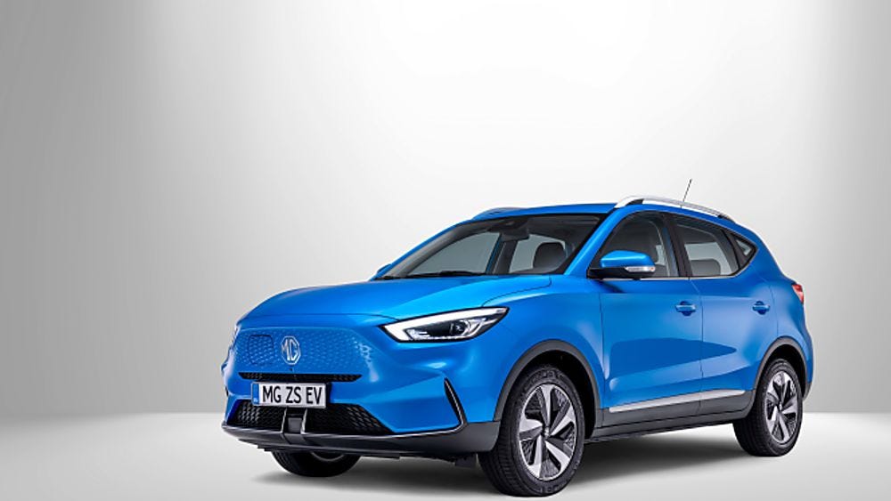 MG: ZS EV updated for 2022 and gets more range