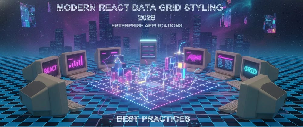Modern React Data Grid Styling in 2026: Best Practices for Building Beautiful Enterprise…
