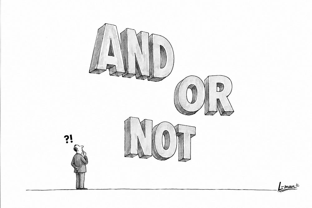 This is the logic behind all your choices! This is the logic behind all your choices!