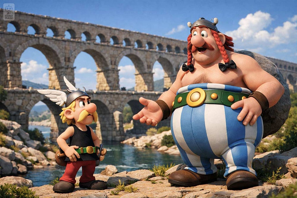 ? The Roman aqueducts