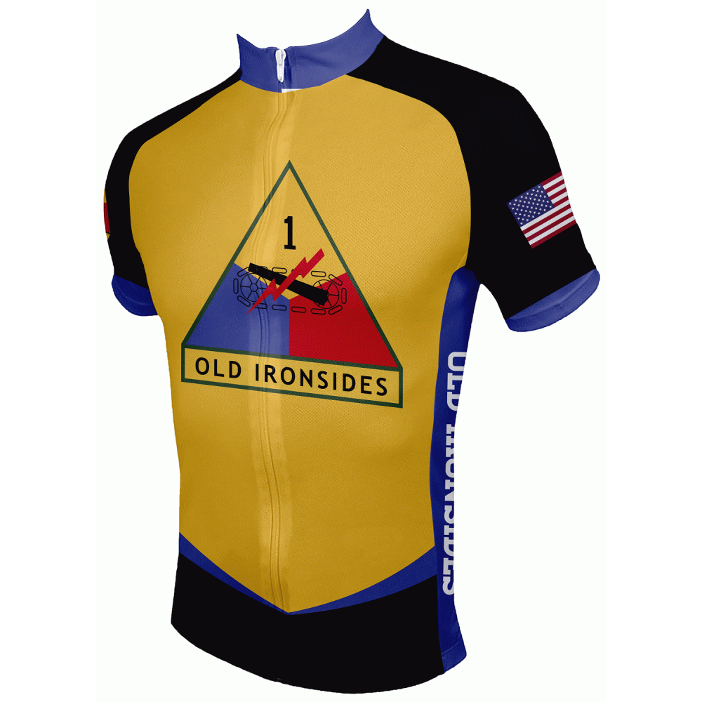 US Army Unit 1st Armored Division Cycling Jerseys