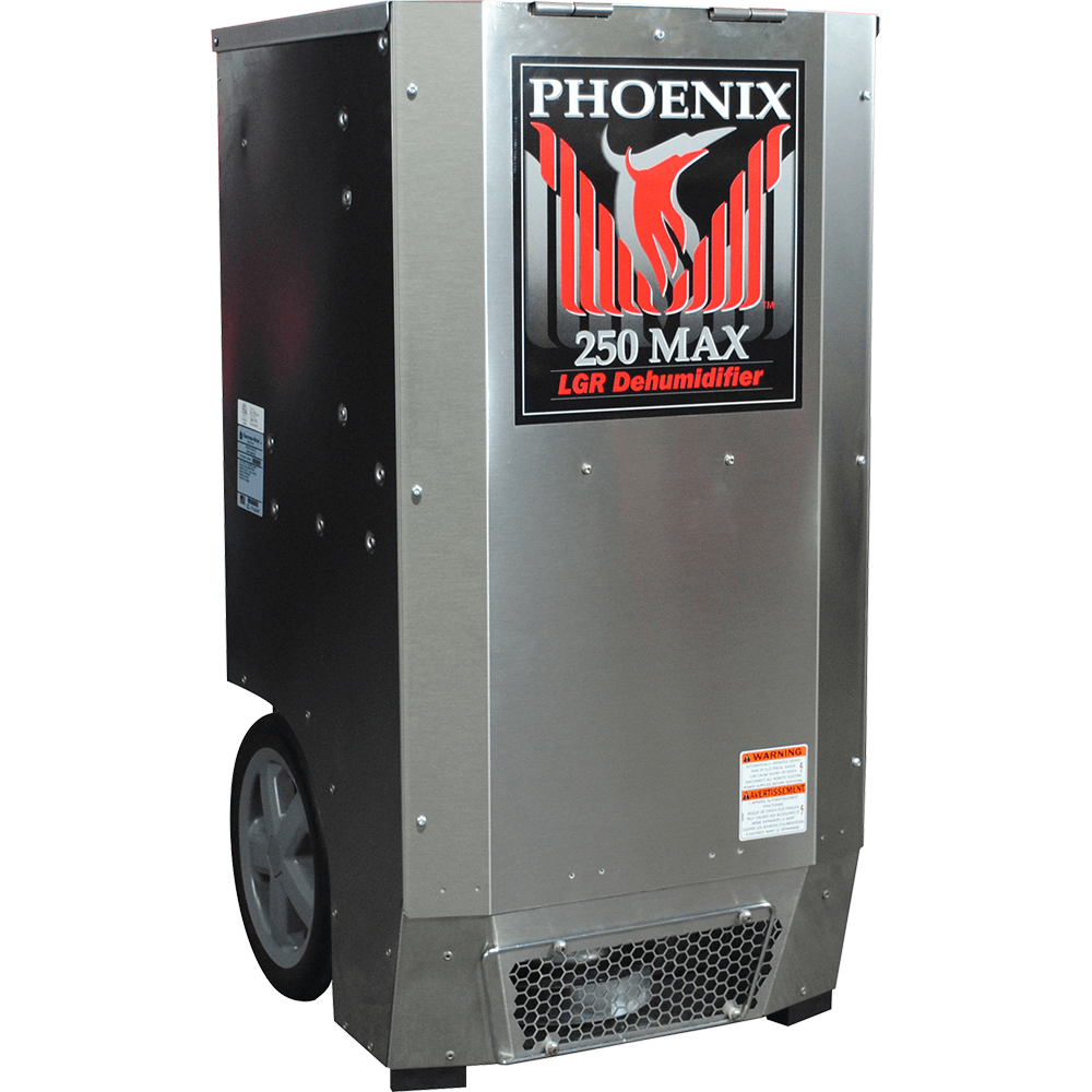 Phoenix 250 MAX LGR High Capacity Commercial Dehumidifier