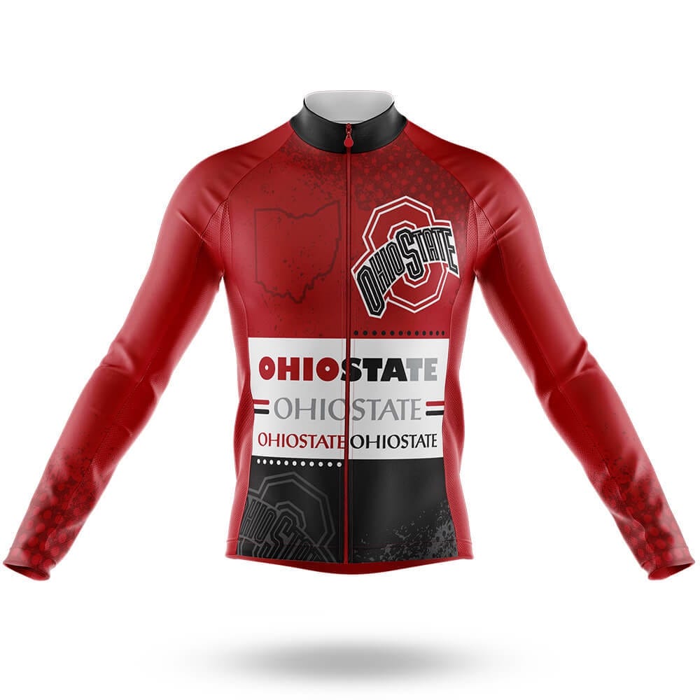 Ohio State Cycle Long Sleeve Cycling Jersey Only Outlet
