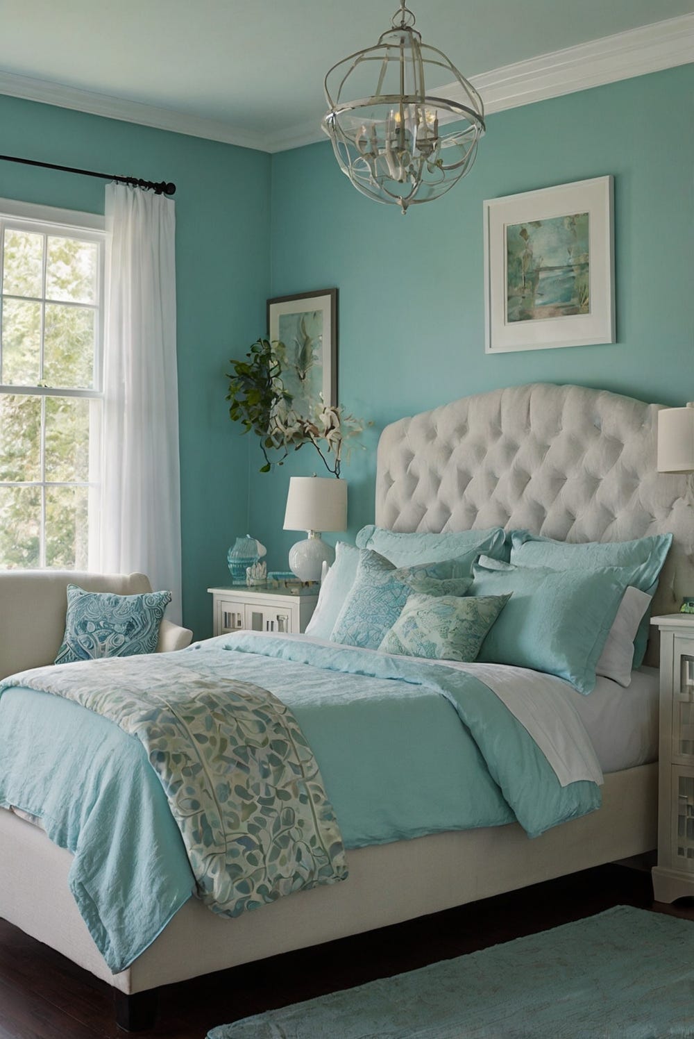 Palladian Blue paint colors, Aqua escape decor, Home decor trends, Interior design ideas
