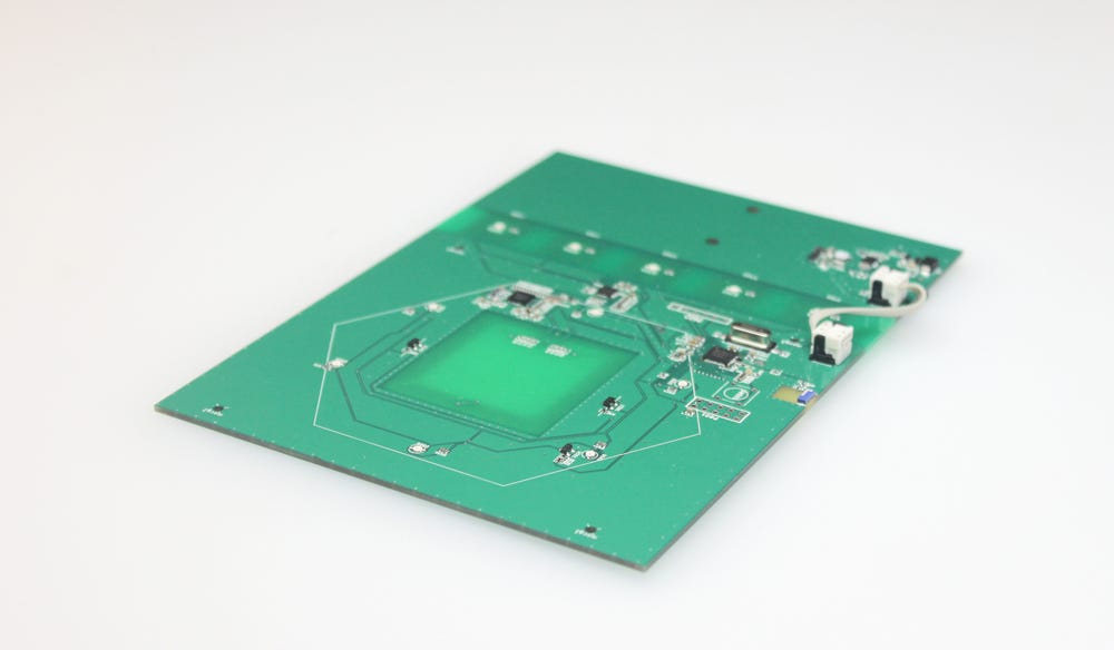 The latest design of the Qleek PCB 