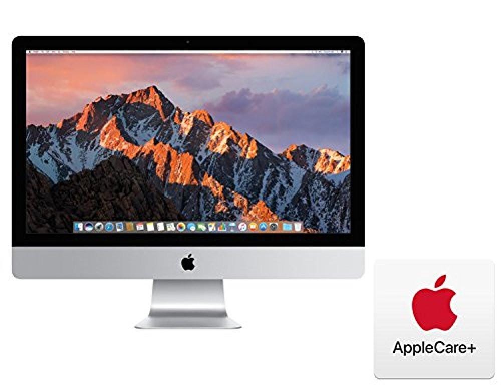 Apple iMac 27-inch Retina 5K 3.8GHz quad-core i5 8GB 2TB Fusion + AppleCare+ Protection