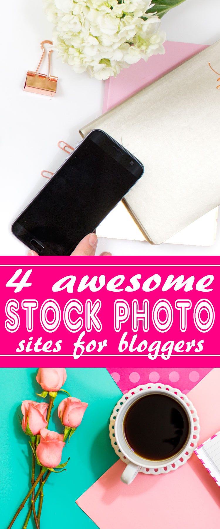 Photography is so important for blog posts. These 4 stock photography sites were created just for bloggers like you. Inexpensive packages & great photos!