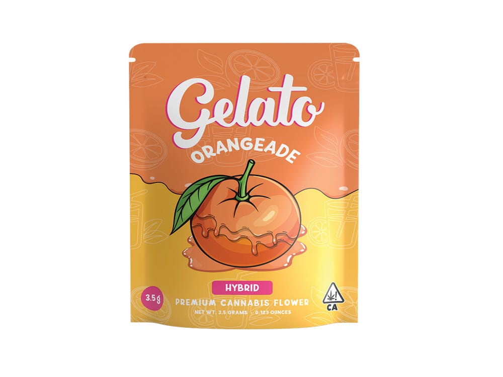 gelato canna orangeade