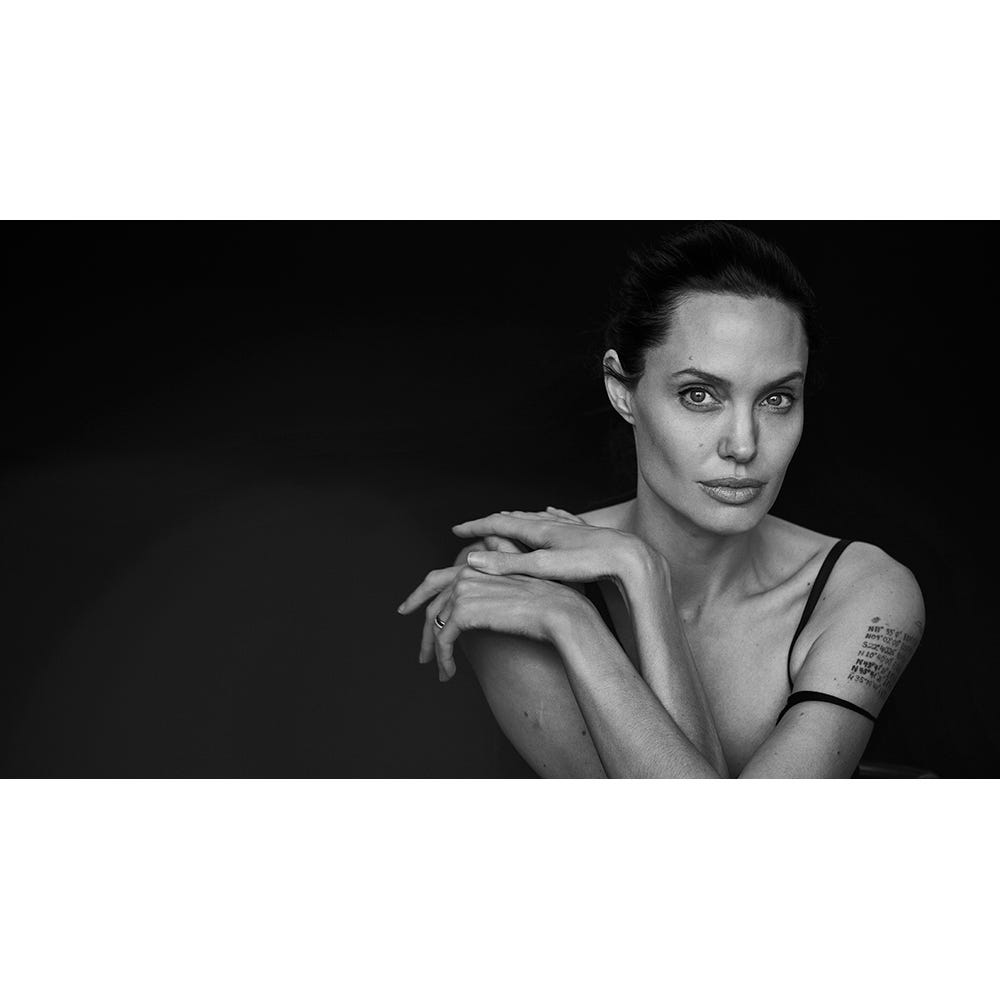 Peter Lindbergh photography Angelina Jolie
