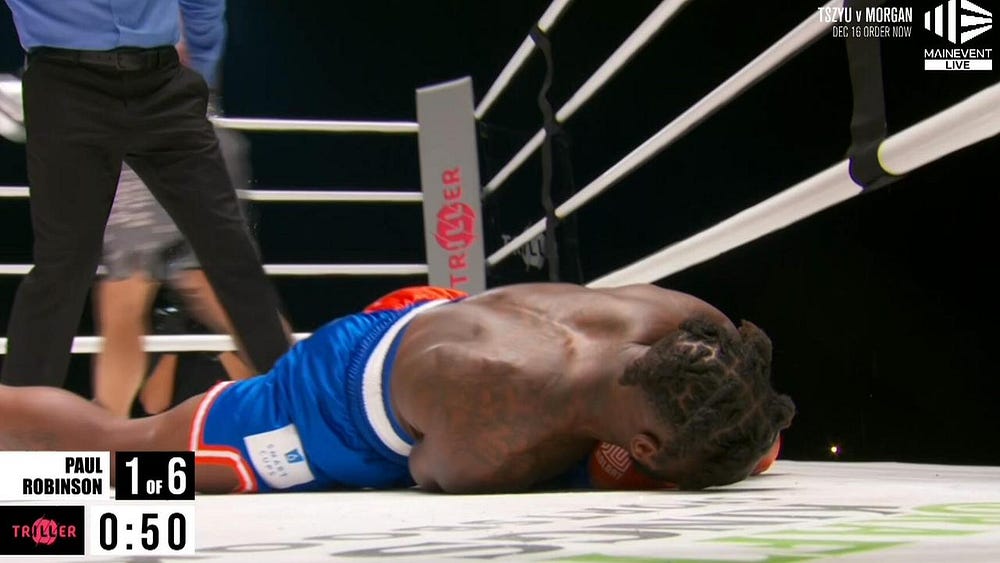 Nate Robinson Knocked out during boxing match with Jack Paul- SportsV