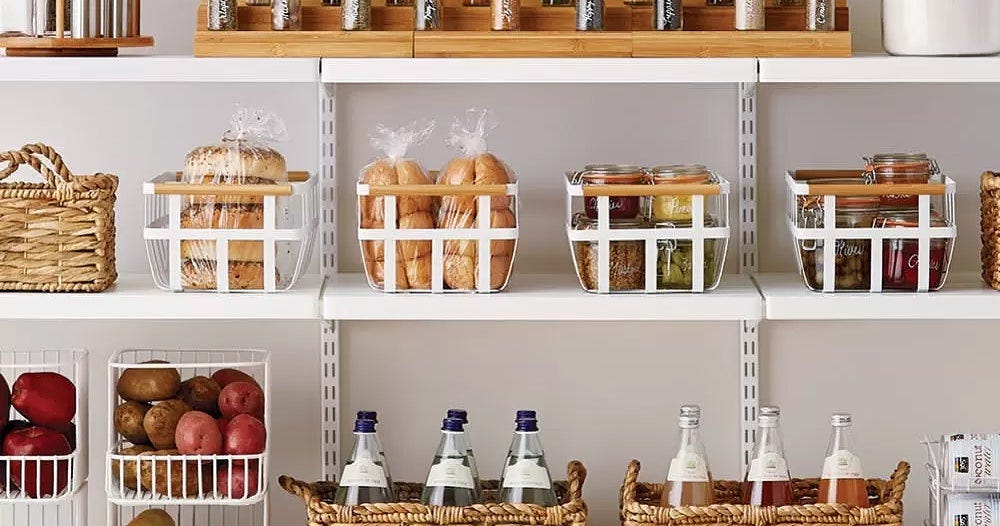 photo of organized pantry
