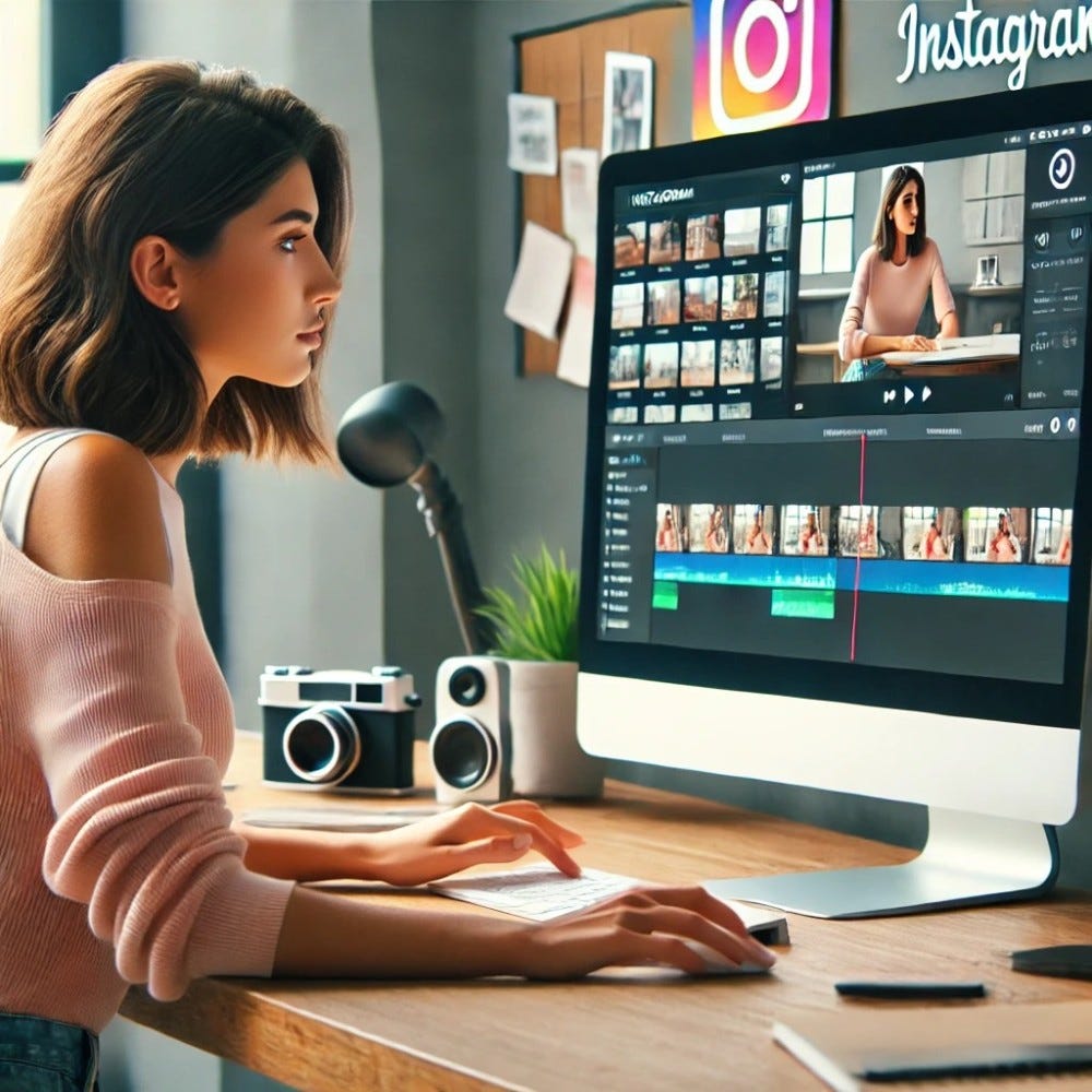 Instagram video editing service