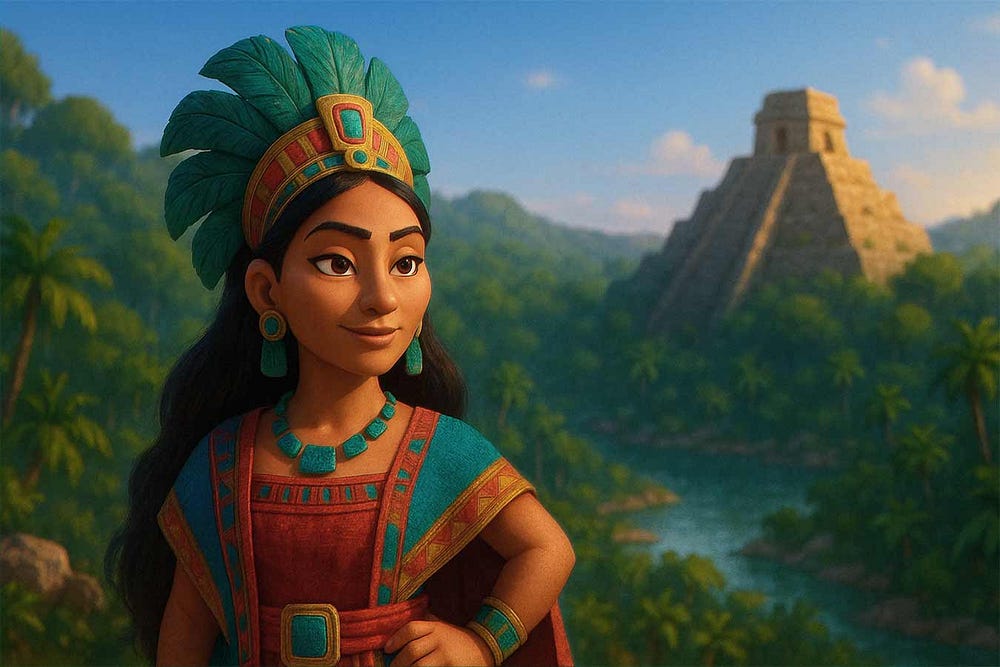 ? Hieroglyphs reveal Maya queen