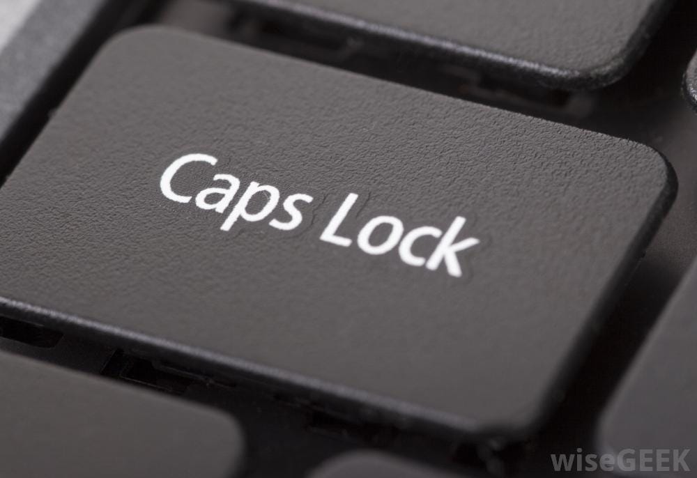 Image result for caps lock key