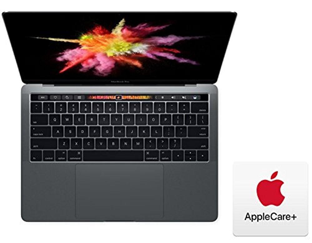 Apple MacBook Pro 13-inch with Touch Bar Space Gray 3.1GHz 512GB + AppleCare+ Protection