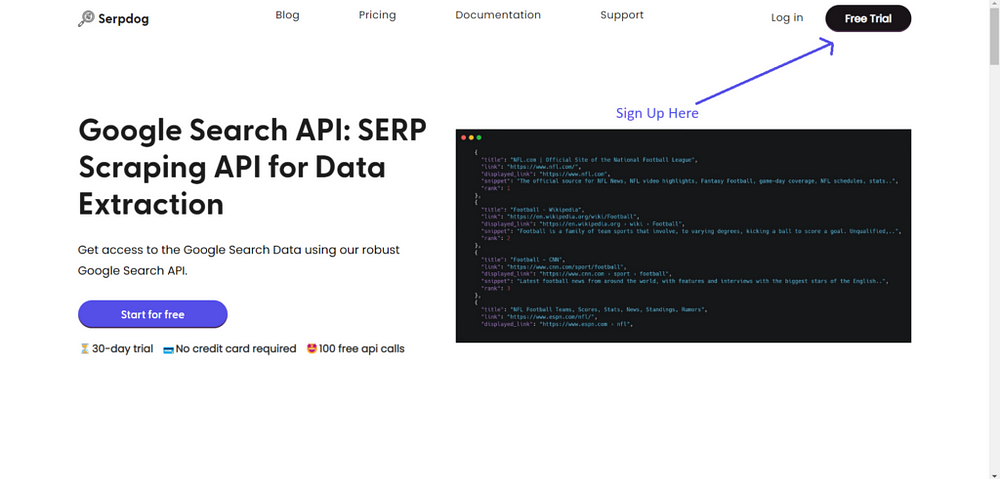 Serpdog — Google Search API