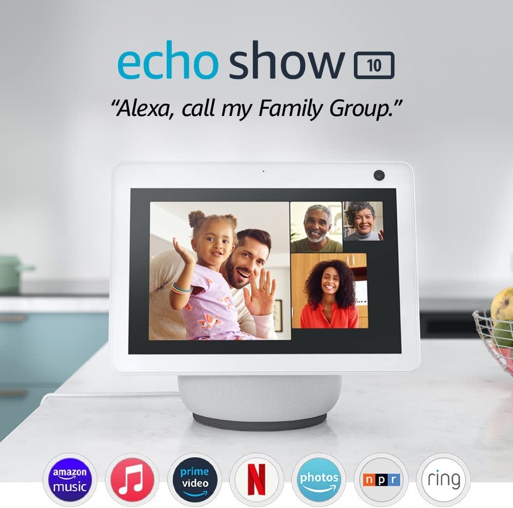 Best Echo Show 10 (3rd Gen) | HD smart display with motion and Alexa