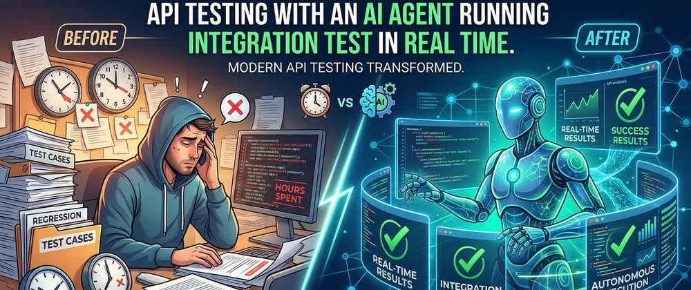 We Replaced Hours of Manual API Testing With an AI Agent Running Integration Tests in Real Time